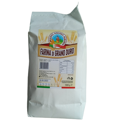 Mulino Aquara Alburni • Farina di grano duro 1 kg
