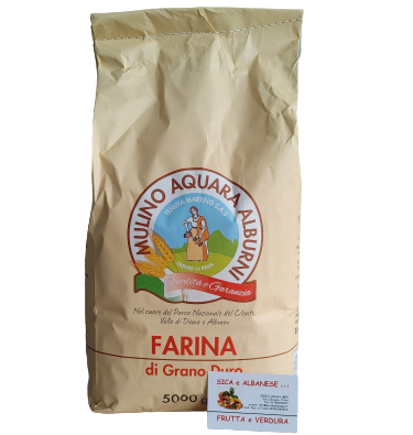 Mulino Aquara Alburni • Farina di grano duro 5 kg