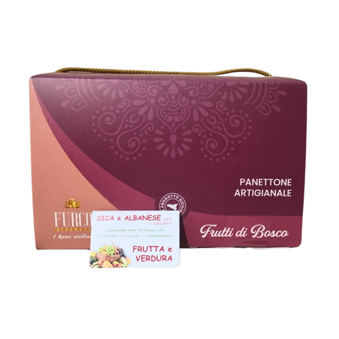 Panettone artigianale Furco • Frutti di bosco
